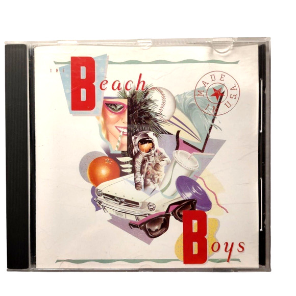 Vntg Beach Boys CD Pop Rock Made In USA 1980s 25 Song Compilation Album Surfin - Picture 1 of 6